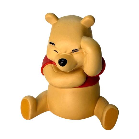 Disney Pooh & Friends Porcelain Figurine- Think Think Think - Picture 1 of 6